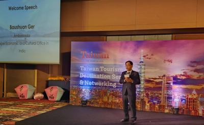 Amb. Baushuan Ger Attends 2024 Taiwan Tourism Destination Seminar and Networking in New Delhi