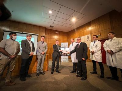 巴拉圭國立亞松森大學醫學院附設醫院感謝台灣協助進行數位轉型及發展智慧醫療
