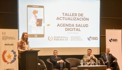 駐巴拉圭韓志正大使出席「巴國公衛數位轉型之路」開幕式