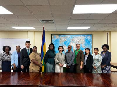 Taiwan cooperates with St. Vincent and the Grenadines to provide medical services from March 4th to 12th