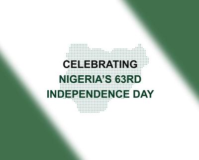 駐奈及利亞代表處誠摯祝賀奈及利亞63週年獨立紀念日！本處將持續誠摯推動臺奈雙邊全面深化交流與友誼。
