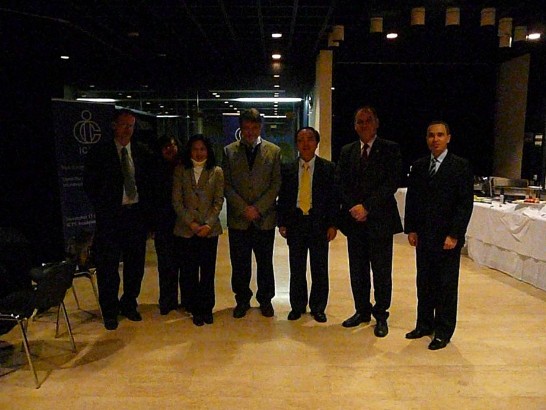 經濟組陳組長海馨本（2009）年11月15至17日參加國際政府組織ICPE活動