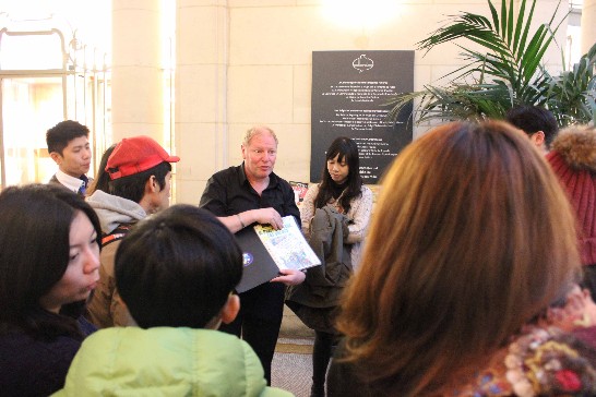 2013年度假打工聖誕聯誼活動--參觀比利時漫畫博物館