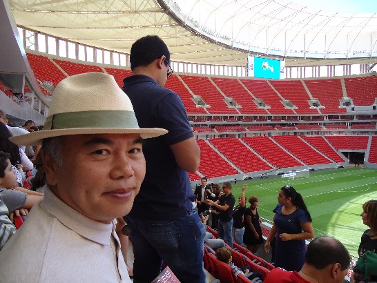 徐大使參加國家足球場落成開幕典禮