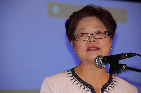 多元文化國會事務代理人華裔眾議員Alice Wong 致詞