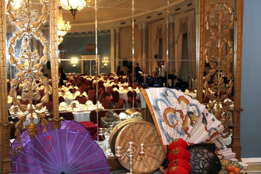 2012年「台灣之夜」晚會於渥太華「羅瑞爾城堡飯店」(Fairmont Chateau Laurier)舉辦