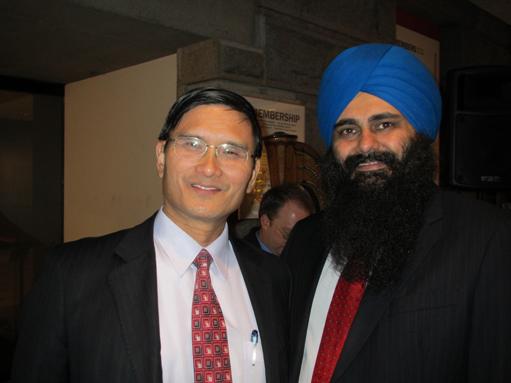 莊處長與聯邦多元文化國務部長Tim Uppal