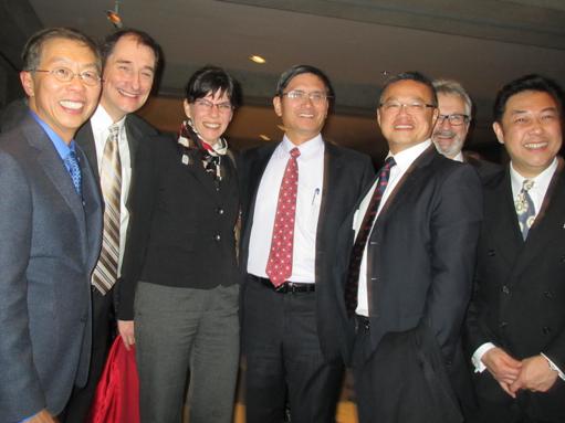 莊處長與卑詩省自由黨省議員及溫哥華市議員等貴賓