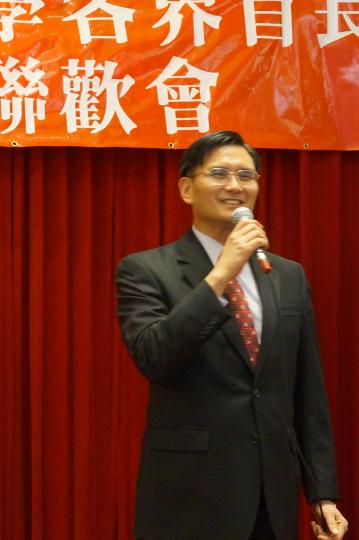 莊處長致詞感謝僑學各界支持中華民國並闡揚政府重要政策