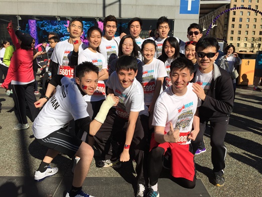 大溫地區旅加台灣青年學子踴躍參與台灣隊
