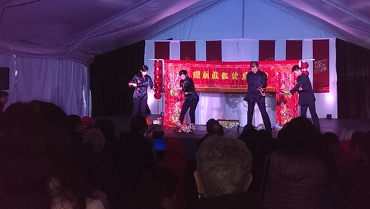 「錦飛鳳傀儡戲劇團」開幕典禮演出獲得滿堂喝彩