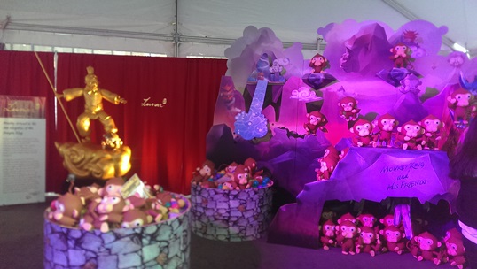 「美猴王與他的朋友」裝置藝術