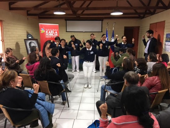 慈濟智利聯絡處志工手語表演