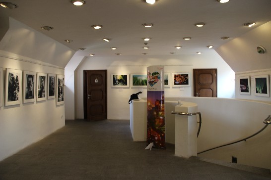 布拉格「台灣女性攝影家作品展」展場一隅