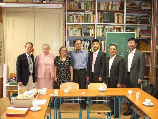 南華大學社會科學院拜訪查理士大學蔣經國國際漢學中心