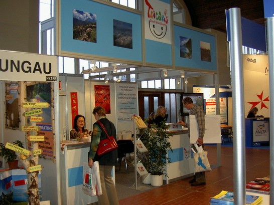 2006年2月參加布拉格旅遊展之活動照片