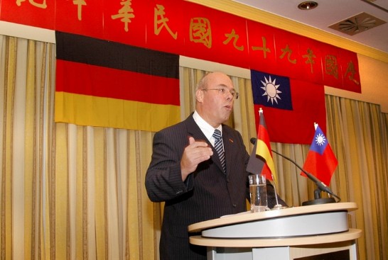 漢堡竹友會會長Dr. Gerd Boesken致詞