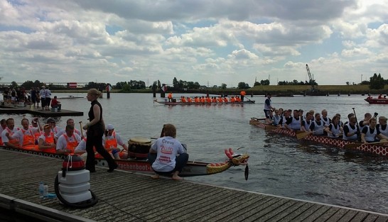 第二屆漢堡台灣盃龍舟賽碼頭