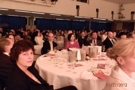 春節聯歡晚會會場一隅