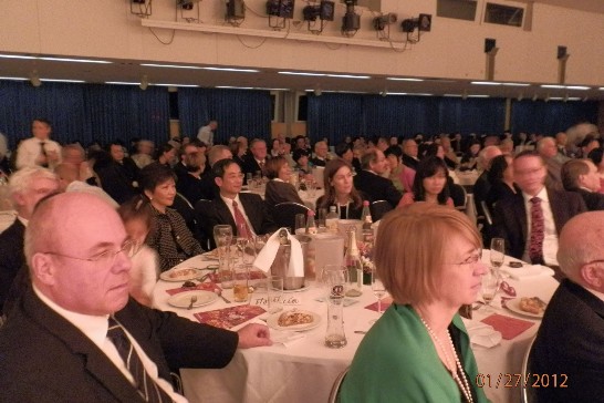 春節聯歡晚會會場一隅