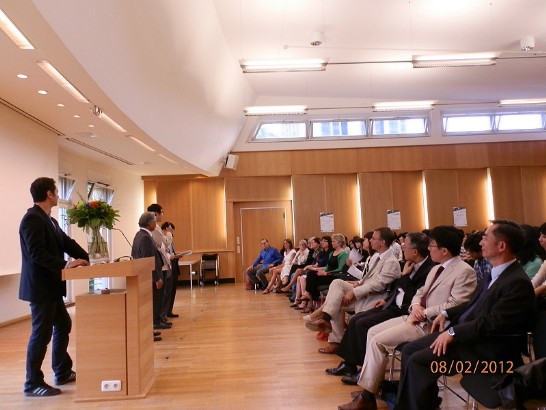 漢堡大學夏季班開幕典禮