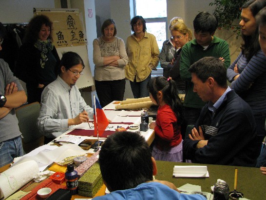 有趣的書法課讓大家見識文字之美