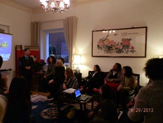 張處長致歡迎詞