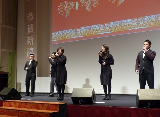 歐開合唱團精彩演出