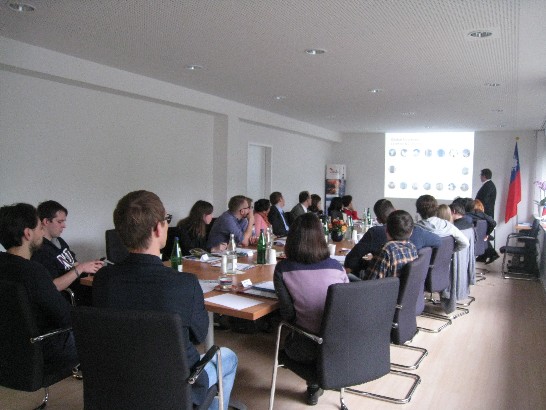 第五屆德國留台校友會於104年10月17日於本處舉行, 陳大使親臨致詞