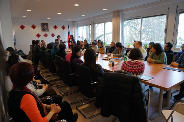 漢堡中華婦女會於105年1月9日舉辦新春茶會