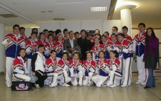 我國代表隊參賽前合影