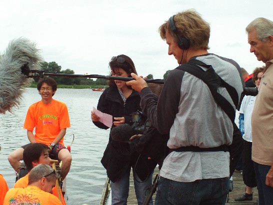 北德電台電視新聞採訪台灣隊