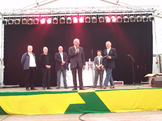 漢堡邦議會副議長Mr. Wolfhard Ploog於頒獎典禮致詞。