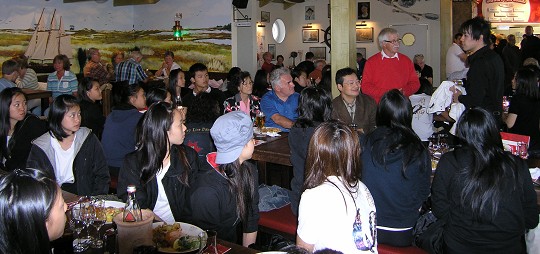 St. Peter Ording 渡假中心企劃主任接待蘭陽舞蹈團