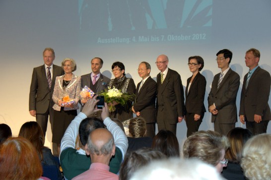 鄭處長兆元於101年5月3日晚出席巴伐利亞邦Selb縣Porzellanikon SELB陶瓷博物館所辦"法藍瓷精品展"!