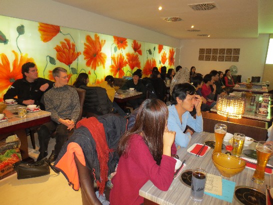 德國慕尼黑台灣同學會於102年11月23日周六12時假宴客餐廳舉辦102年度期末會員大會!