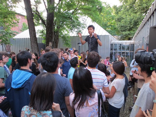 我國交通大學交換學生於102年7月8日假慕尼黑工業大學舉辦"台灣之夜"活動。