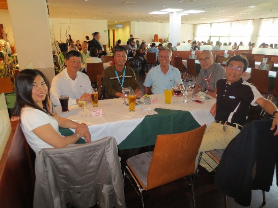 駐慕尼黑辦事處鄭處長兆元偕游組長淑琪於102年8月29日出席德國Eurobike展"台灣之夜"活動!