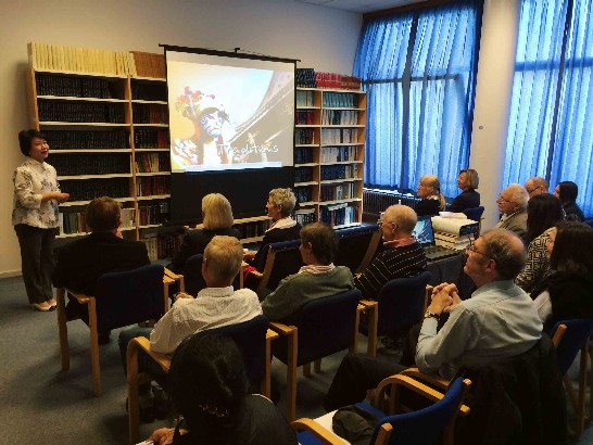 徐儷文大使介紹端午文化