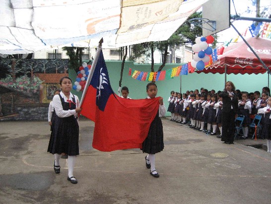 Celebraciones en la Escuela República de China (Taiwan) el dia 7 de octubre.