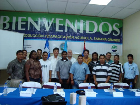 Clausura del curso de capacitación.