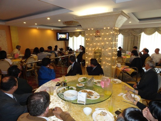 播放我國參與本年「聯合國氣候變化綱要公約」（UNFCCC）之「台灣－綠色奇境」微電影，介紹我國推動節能減碳工作成果。