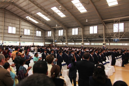 2012年瓜京男子學校畢業典禮會場