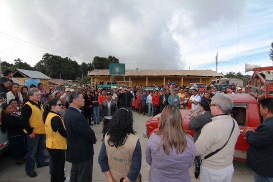 孫大使與幫幫忙基金會前往Santa Irene村主持捐贈典禮