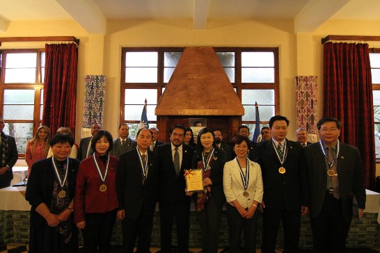 我立委訪團全體團員拜會中美洲國會