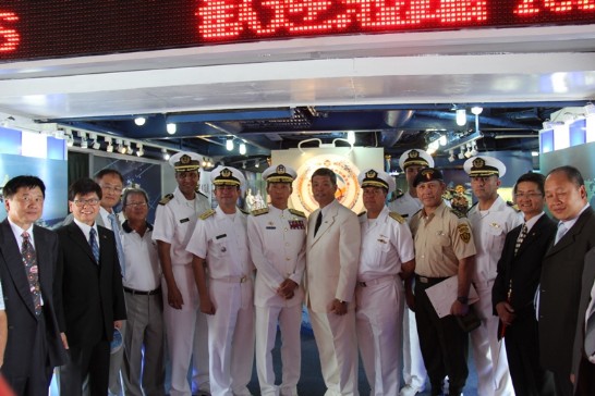 貴賓上艦參觀 