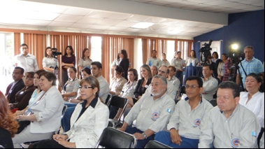 中美洲各國災防協調中心、CEPREDENAC及瓜國CONRED官員及瓜國媒體等蒞會觀禮