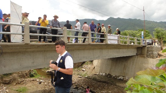 中華民國人道援助瓜地馬拉災後重建Canillá聯外橋樑