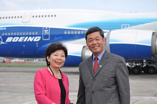 中華民國駐瓜地馬拉孫大使伉儷。