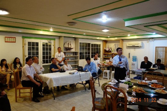 國經協會貿訪團參訪台商OECC。